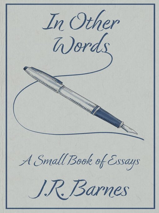 Title details for In Other Words by j. r. Barnes - Available